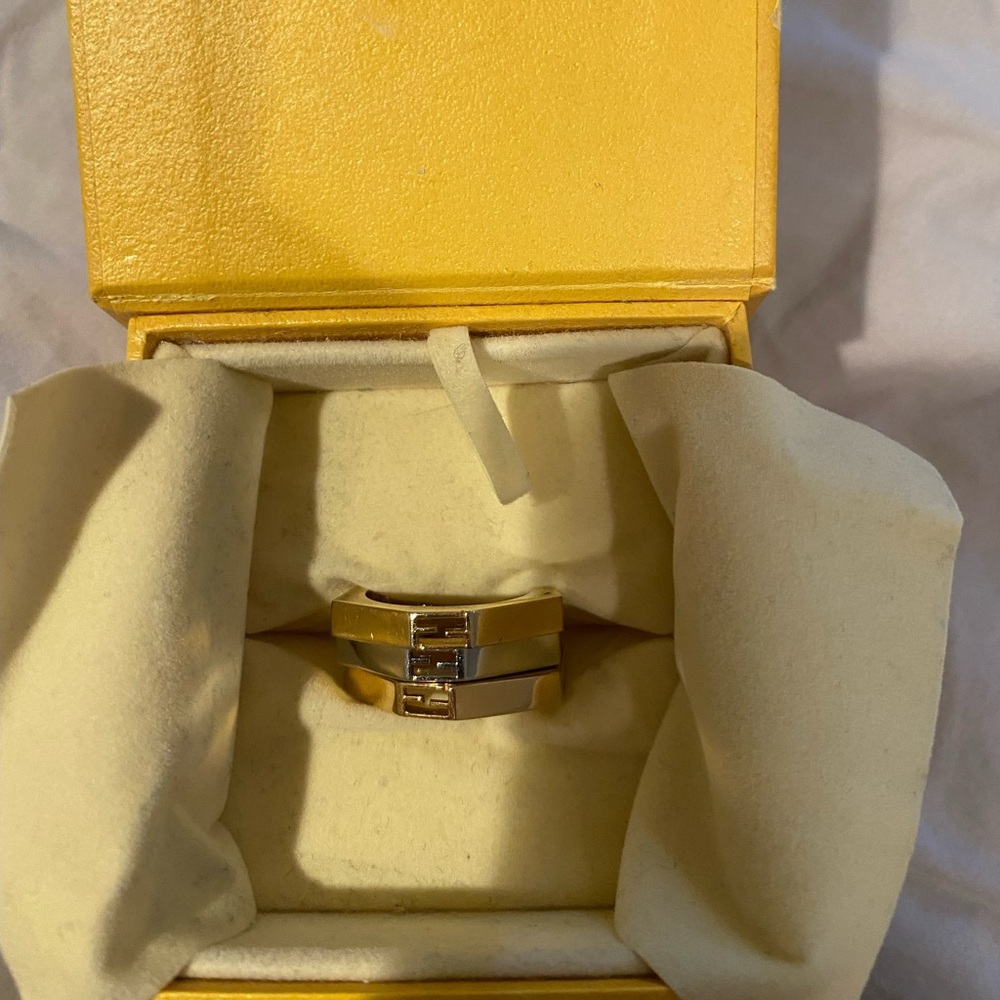 Fendi stackable rings